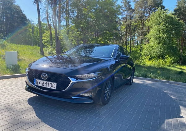 Mazda 3 cena 87900 przebieg: 68146, rok produkcji 2019 z Warszawa małe 781